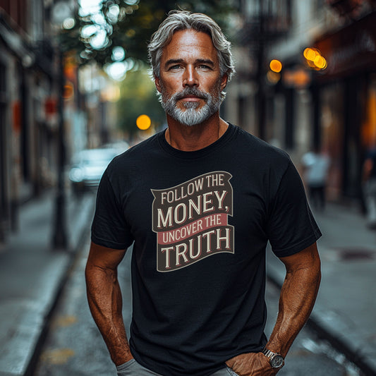 Follow The Money Unisex Jersey Short Sleeve Tee